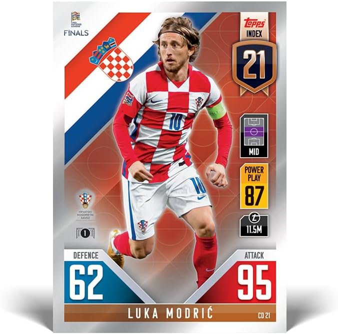 Topps Match Attax 101 Fussballkarten, Road to UEFA Nations League Finals, komplette Box