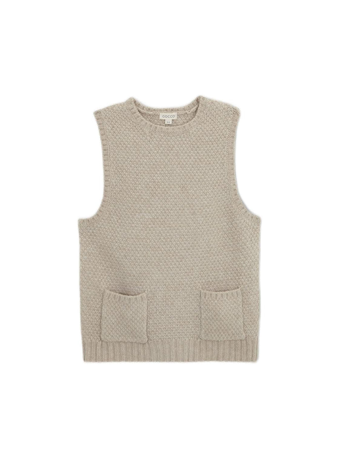 Gocco Mädchen Weste Punto Arena Pullover, 4-5 Jahre