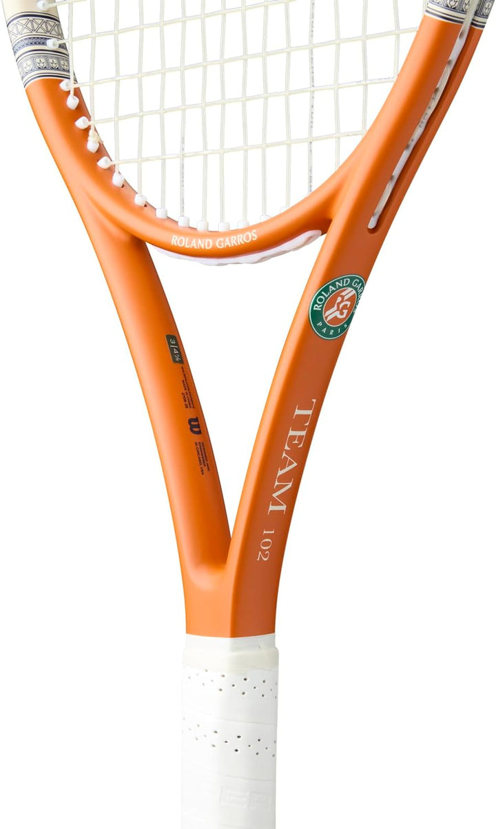 Wilson Roland-Garros 2026 Team 102 Tennisschläger, Geeignet für Freizeitspieler, Mit leichtem Rahmen