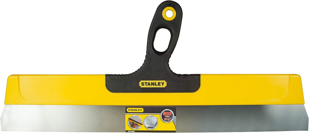Stanley Flächenspachtel (500 mm Klingenbreite, 45 mm Klingenlänge, ergonomischer Handgriff, rostfrei