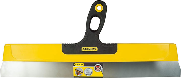 Stanley Flächenspachtel (500 mm Klingenbreite, 45 mm Klingenlänge, ergonomischer Handgriff, rostfrei