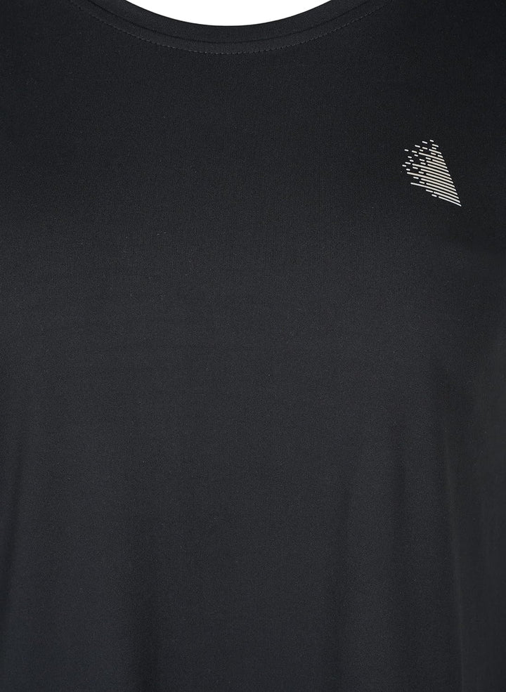 Zizzi Active by Damen Grosse Grössen Fitness T-Shirt Kurzarm Sportshirt Gr 42-60 - Plus Size Damen K