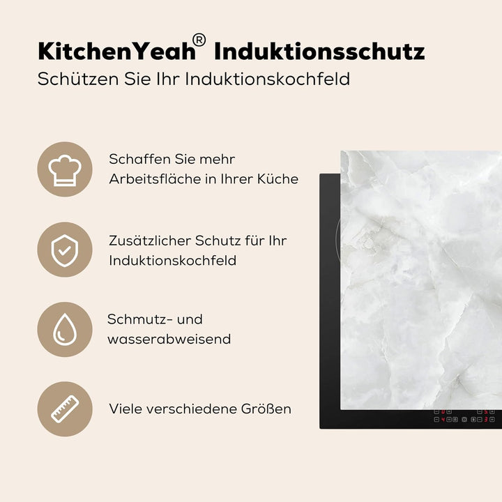 Herdabdeckplatte Einteilig Induktionsmatte Küche Abdeckung Ceranfeld Herd Abdeckplatte Deko Vinyl Ma