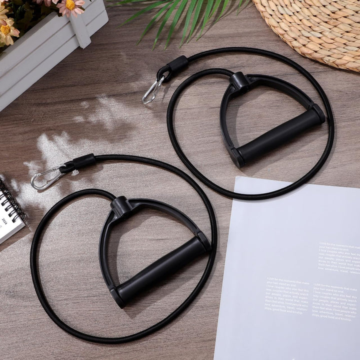 Garneck 1paar Stepper Widerstandsband Mit Griff Fitness Zubehör Für Effektives Training Ergonomische