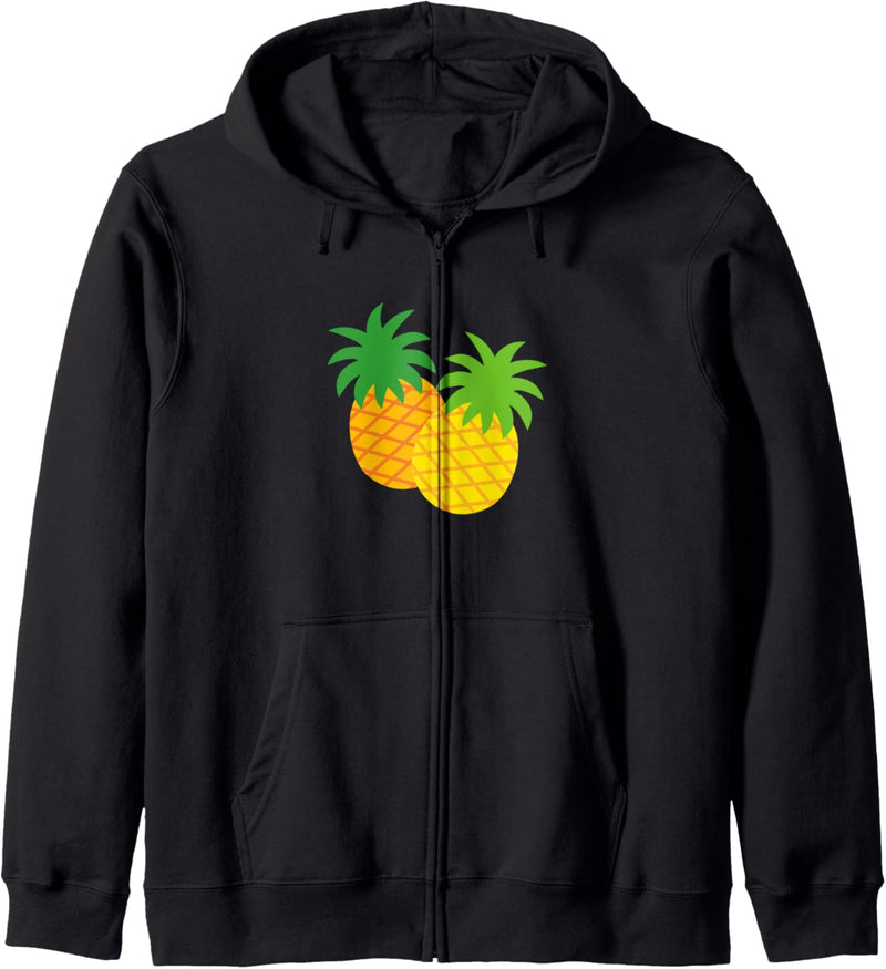 Ananas Kapuzenjacke