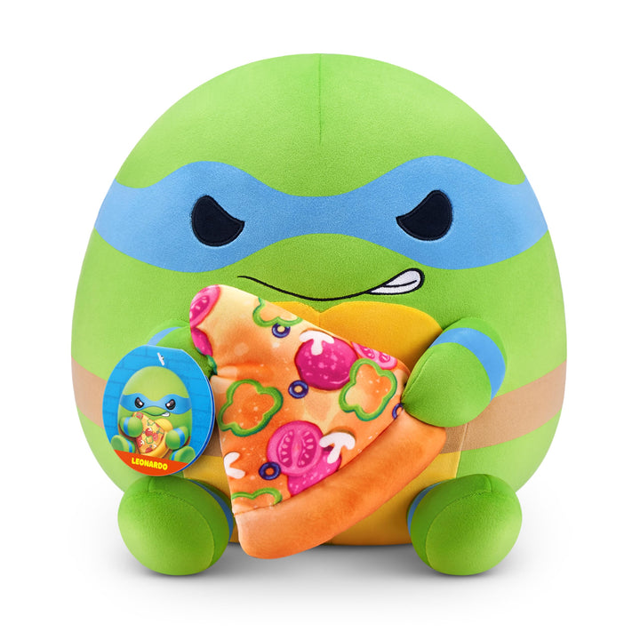Snackles Teenage Mutant Ninja Turtles Edition von ZURU, 35 cm, Plüsch, flauschig-weiches, 35 cm gros