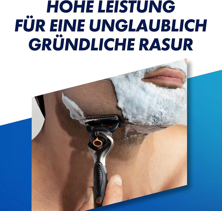 Gillette ProGlide Power Rasierklingen für Rasierer, 4 Ersatzklingen für Nassrasierer Herren mit 5-fa
