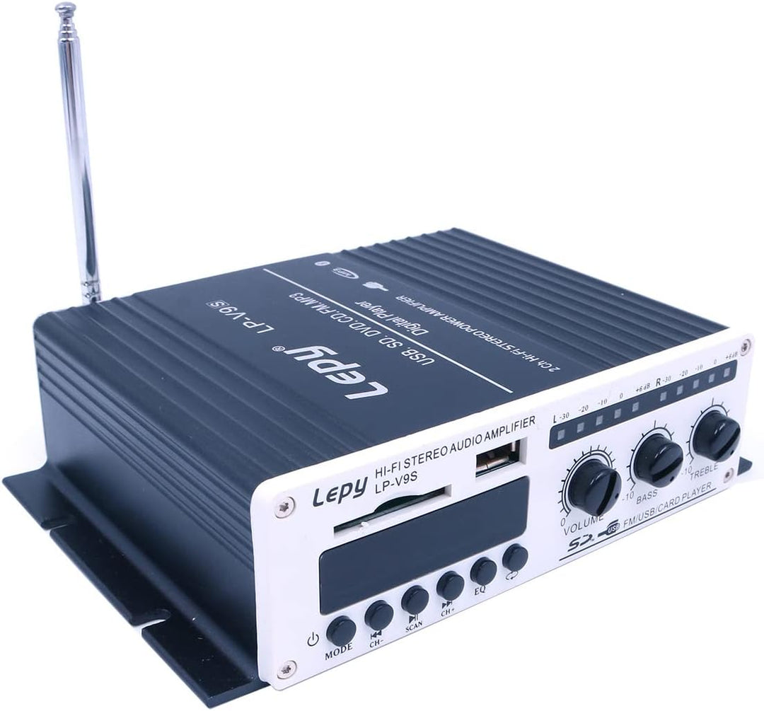LP-V9S Lepy Digital Player Auto Power Hi-Fi Stereo Audio Verstärker DVD MP4 Lautsprecher Auto Motorr
