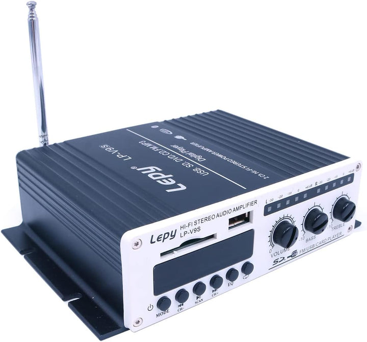 LP-V9S Lepy Digital Player Auto Power Hi-Fi Stereo Audio Verstärker DVD MP4 Lautsprecher Auto Motorr