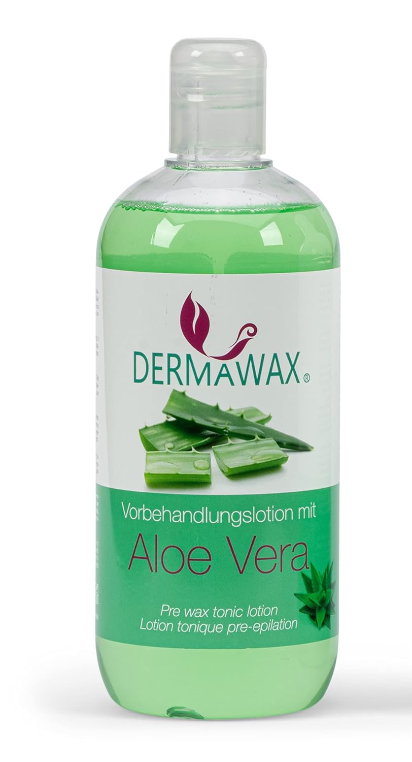 Dermawax Profi Waxing Set- 1000 ml Wachsgerät- Made in Spanien- 1 kg Aloe Vera Wachsperlen- 500 ml A