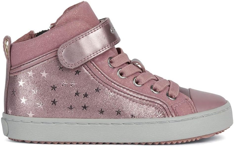 Geox Mädchen J Kalispera Girl I Sneakers 24 EU Rosa Dk Pink C8006, 24 EU Rosa Dk Pink C8006