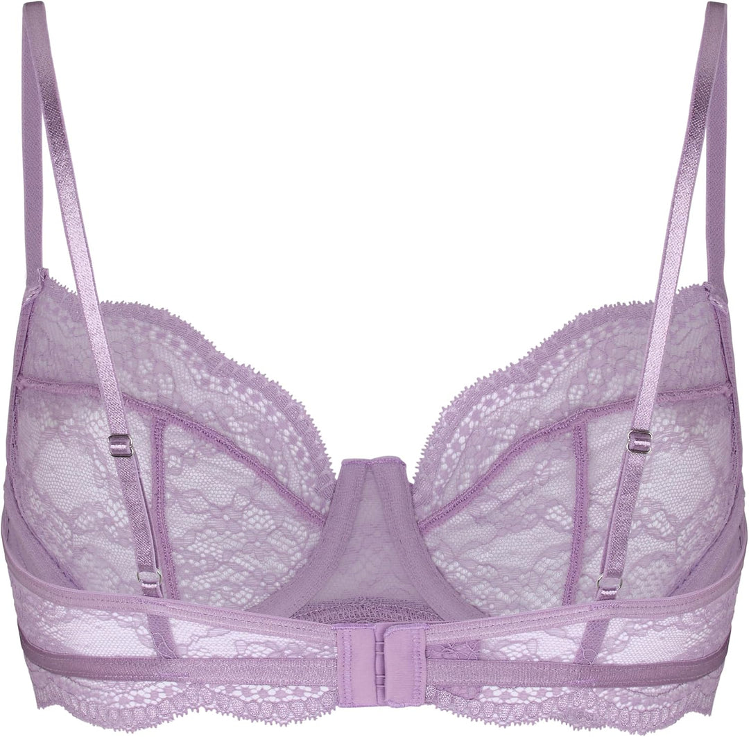 HUNKEMÖLLER Unwattierter Bügel-BH Isabelle 70B Regal Orchid, 70B Regal Orchid