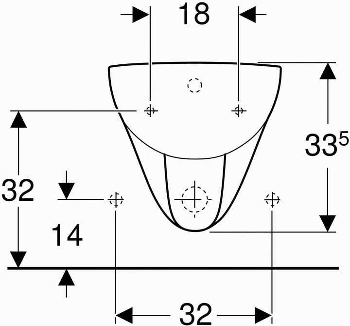 Keramag Bidet RENOVA Nr. 1