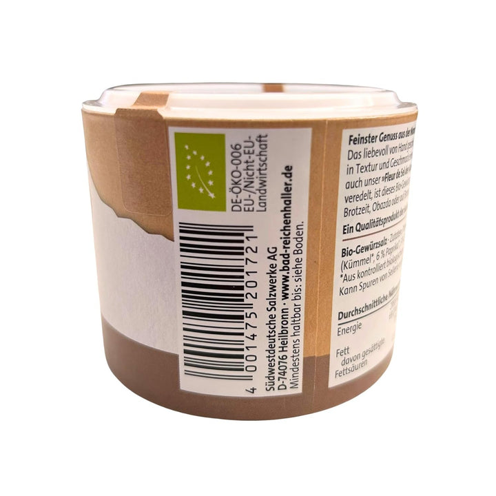 Bad Reichenhaller Fleur de Sel der Alpen Brotzeit 4x100g | Premium Salz Gewürzischung mit Bio-Gewürz