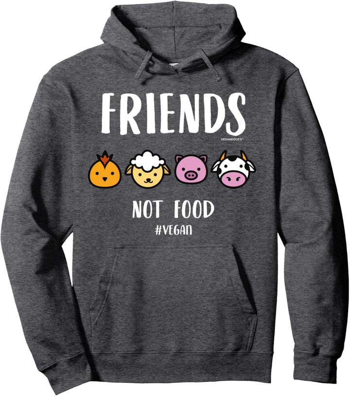 Friends Not Food # VEGAN für Veganer und Vegetarier Pullover Hoodie
