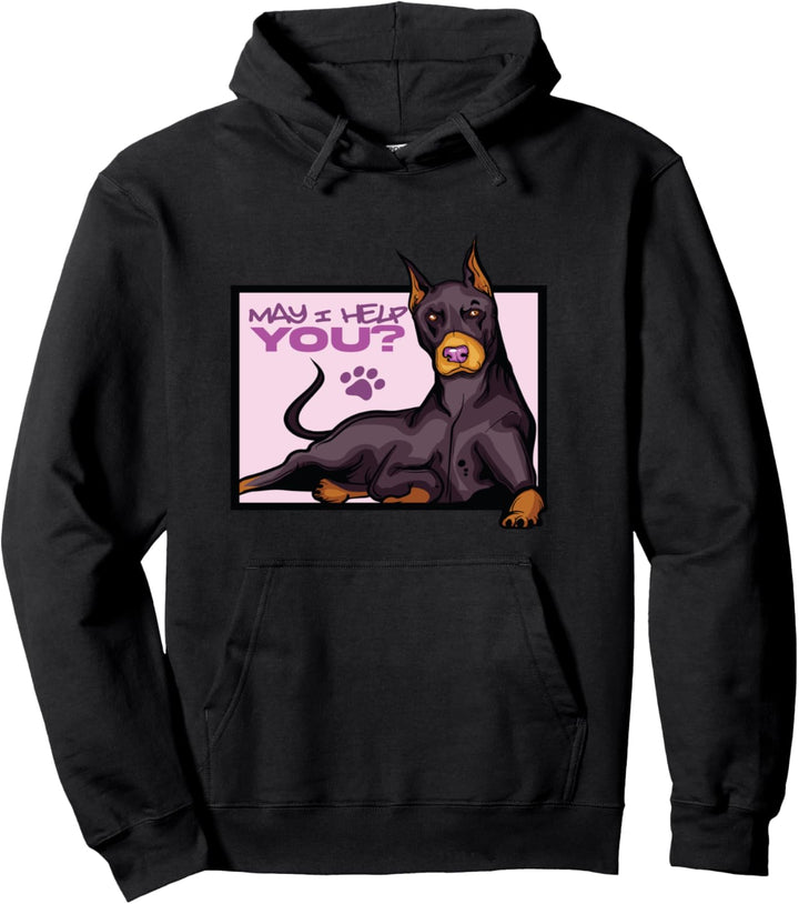 Damen Doberman Pinscher Geschenk Doberman Mom Pullover Hoodie