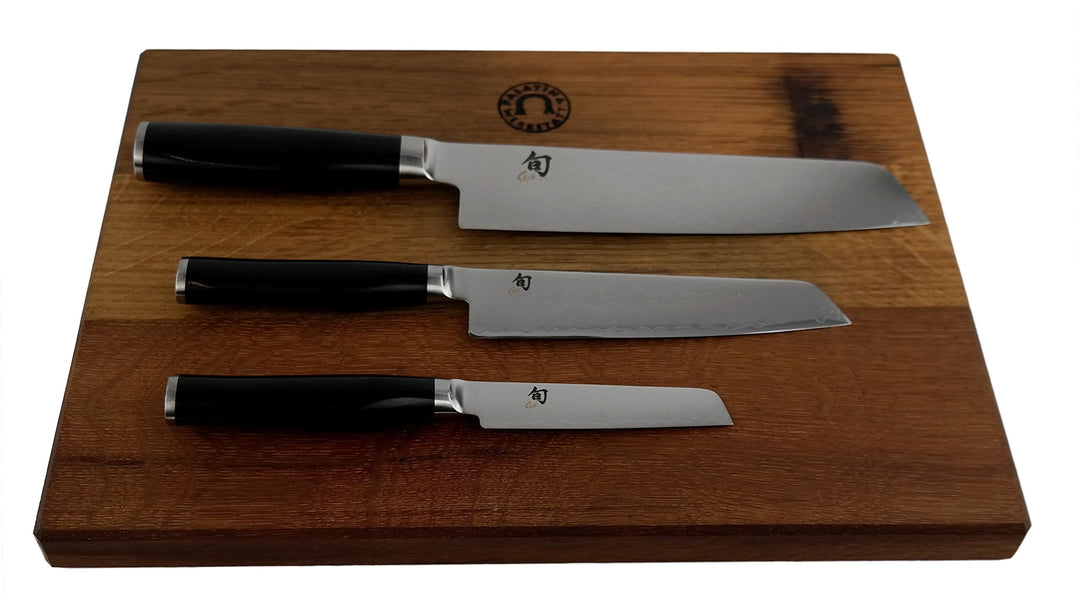 KAI Shun Premier Tim Mälzer | Messerset | Officemesser, Allzweckmesser und Santoku | ultrascharfe Ja