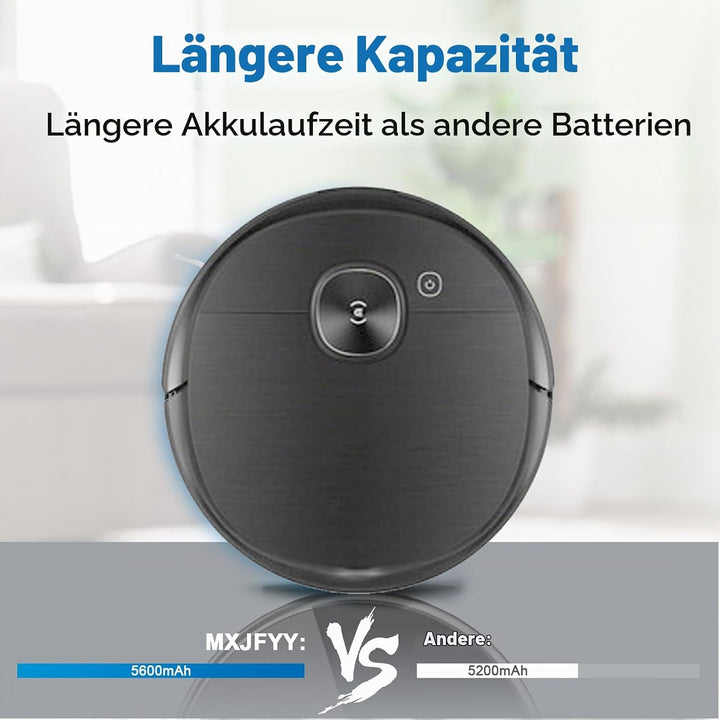 14,4 V 5600 mAh Ersatzakku Kompatibel mit Ecovacs Deebot T5 T9 T9+ T8 T8+ T10 AIVI/Max, Deebot DX65/