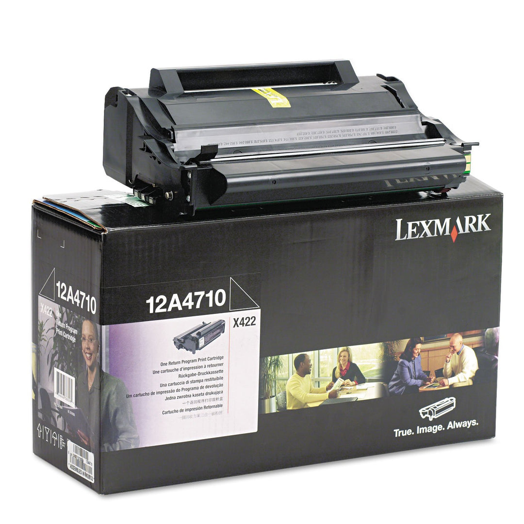 Lexmark Rückgabe-Tonerkartusche 12A4710 X422 schwarz