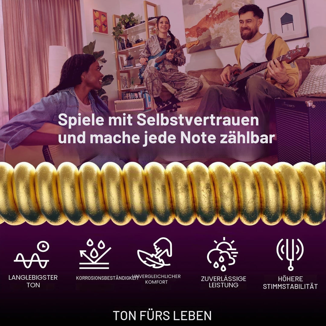Elixir® 16152 Saiten Phosphor Bronze 12-saiter Akustik-Gitarrensaiten mit NANOWEB® Beschichtung, Lig