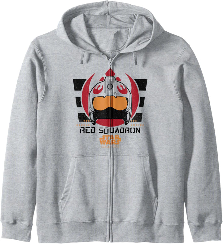 Star Wars Rogue One Red Squadron Logo Kapuzenjacke