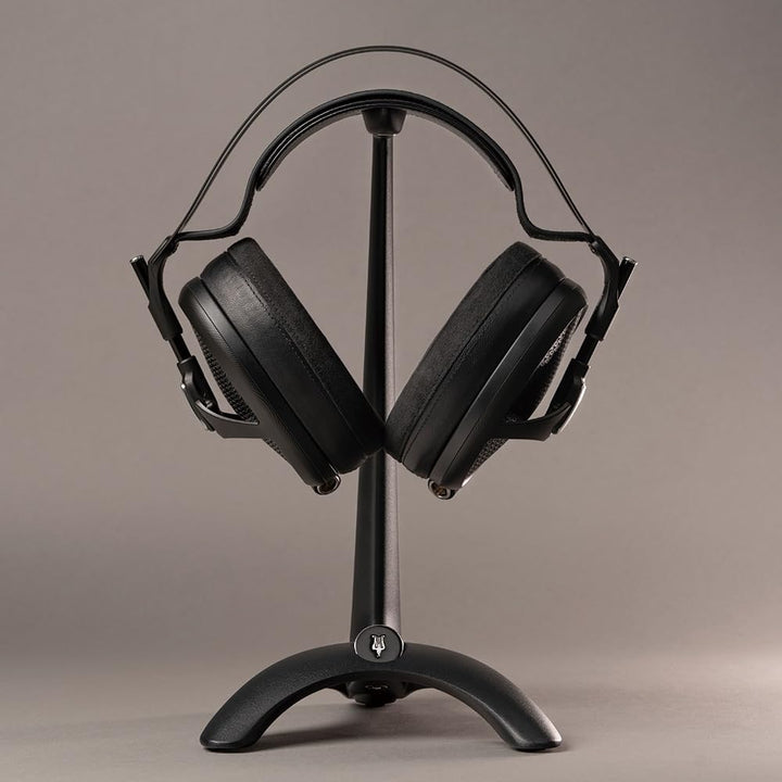 Meze Audio Kopfhörerständer - S-Form Ständer für High-End-Kopfhörer - Schwarze Zinklegierung, vegane