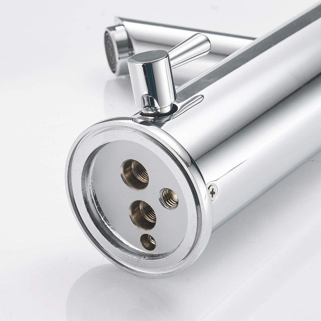AIMADI Infrarot Sensor Wasserhahn Automatisch Mischbatterie Induktion Badarmatur Waschtisharmatur Ha