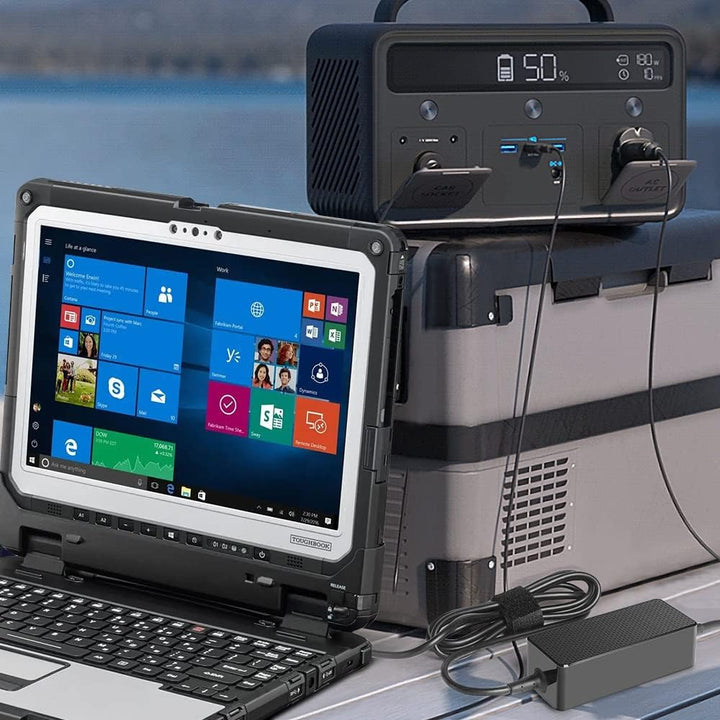 KFD DC 12V-24V KFZ Netzteil Laptop Auto Ladegerät für Panasonic Toughbook CF-31 CF-33 CF-52 CF-53 La