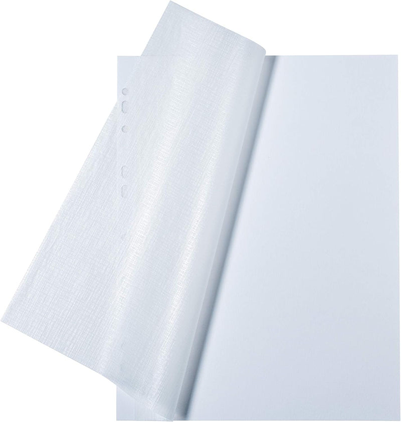 HERMA 7569 Fotokarton weiss, 250 Stück, 23 x 29,7 cm, 220 g/m², Tonkarton zum Abheften mit Pergamin