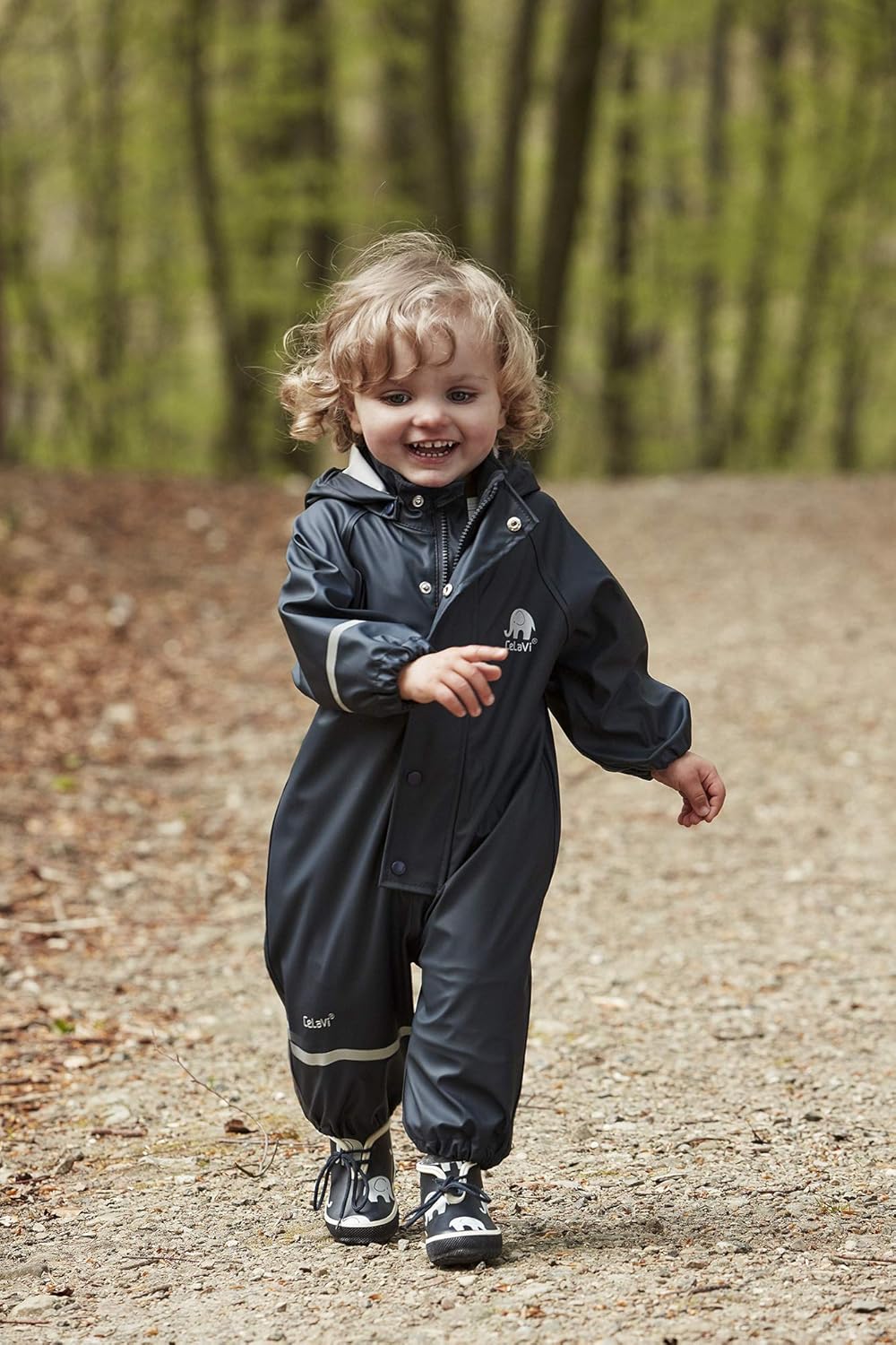 Celavi Unisex Basic Pu Rain Suit Regenjacke 110 Dark Navy, 110 Dark Navy