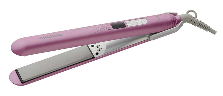 GRUNDIG HS 7130 Haarglätter, Glätteisen, Hairstyler, 4 Stufen, von 160 °C bis 220 °C, Ionic-Funktion