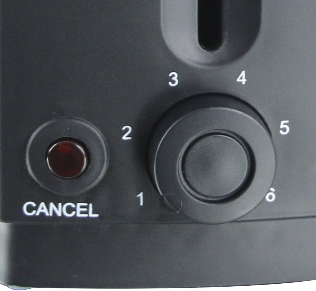 Emerio TO-108275.1 Toaster, Edelstahl, Schwarz