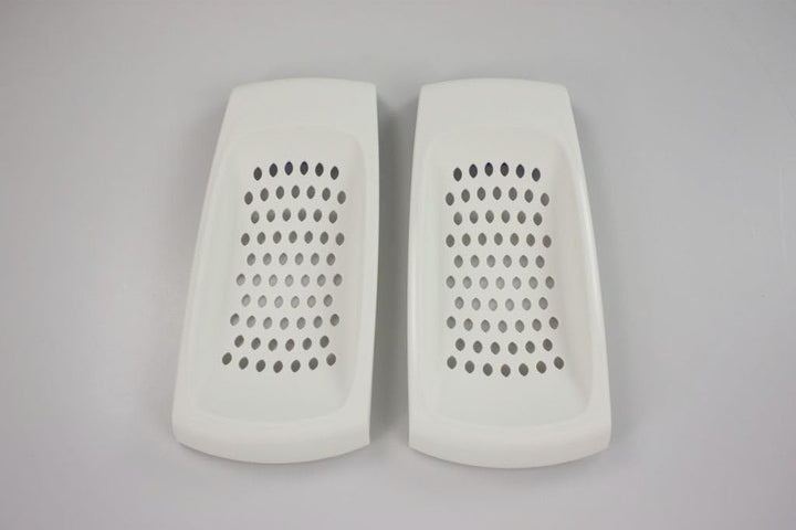 TUPPERWARE Backen (2) weiss P22 Knöpfle Spätzlekönig+Teigspatel Spätzleria 29738