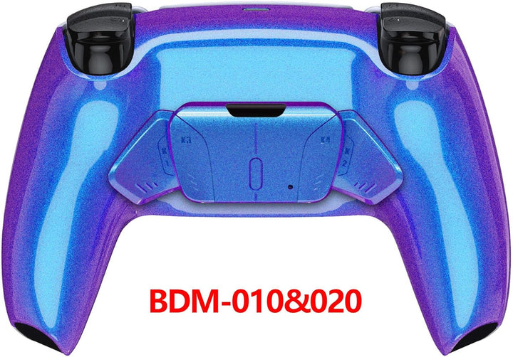 eXtremeRate Programmierbar RISE4 Remap Kit für ps5 Controller BDM-010/020,Remap Board&Rückplate Gehä