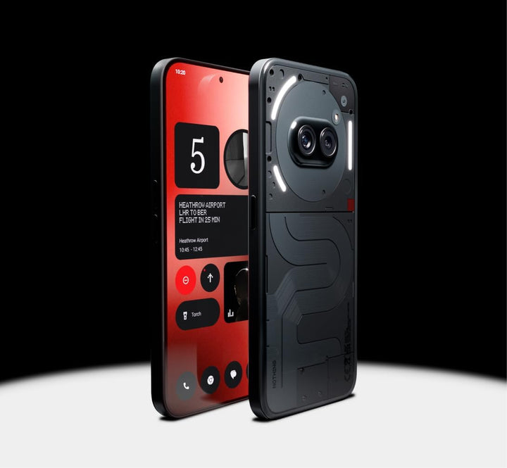 Nothing Phone (2a) 12+256GB - Handy ohne vertrag mit Nothing OS 2.5 - Schwarz Schwarz 12+256GB Phone