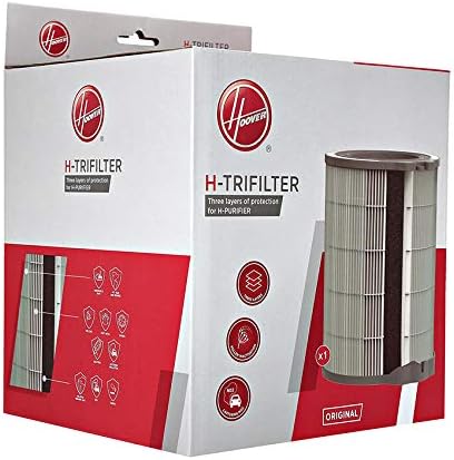 Hoover U97 H-Trifilter Luftreinigerfilter, Original, Pure HEPA, Aktivkohle, Kompatibel mit Hoover H-