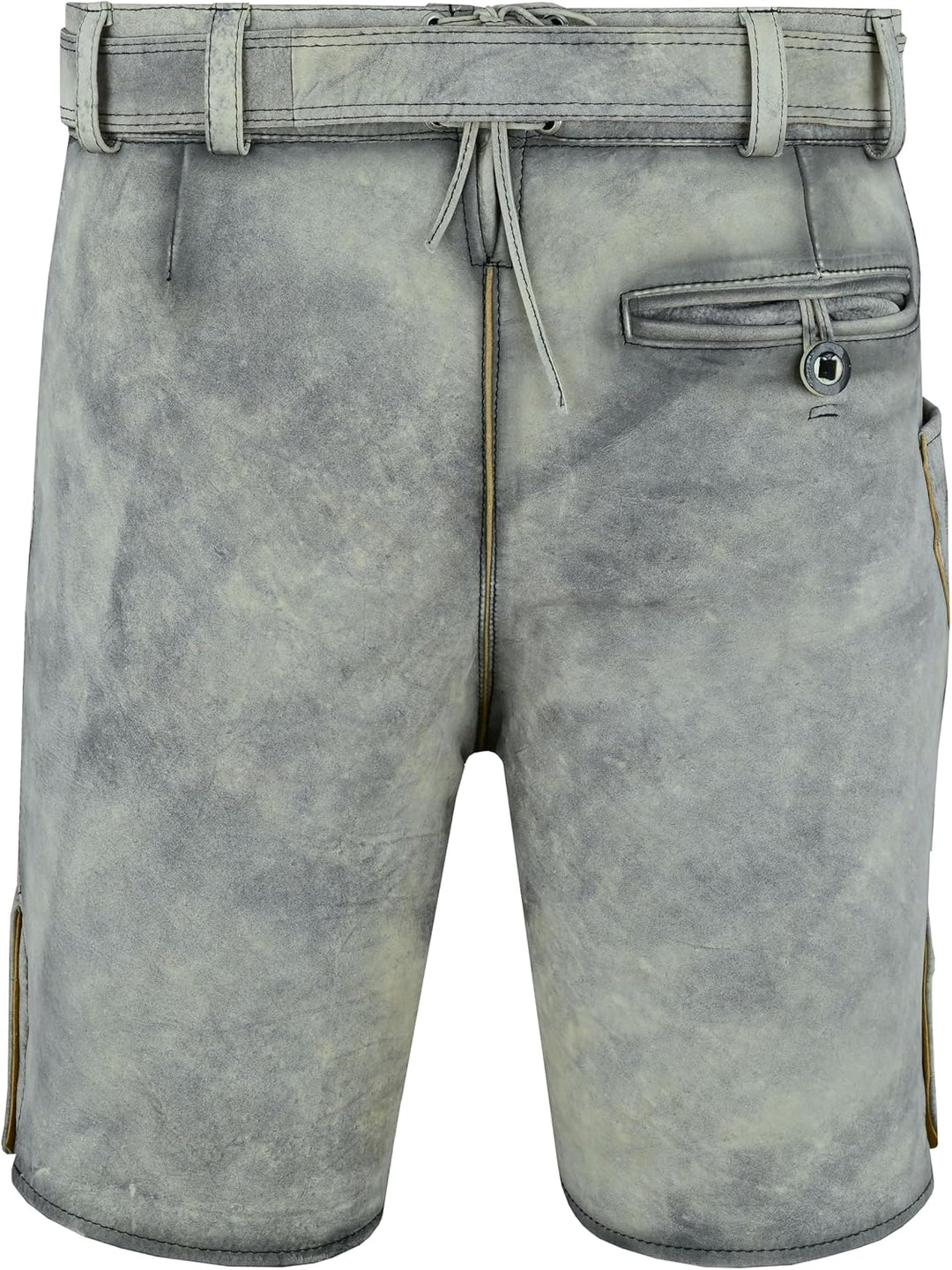 Sterling Sports Herren Trachten Lederhose Oktoberfest Trachtengürtel Bayern Braun Grösse 46-64 48 Ku