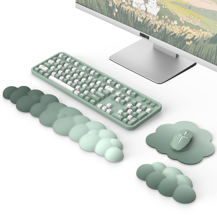 MoKo Wolke Handgelenkauflage, Ergonomisch Weich Cloud Handauflage Tastatur Maus Handballenauflage Se