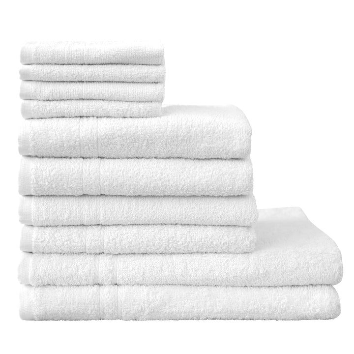 Dyckhoff Handtuch-Set, Baumwolle, weiss, 26 x 36 cm, Weiss
