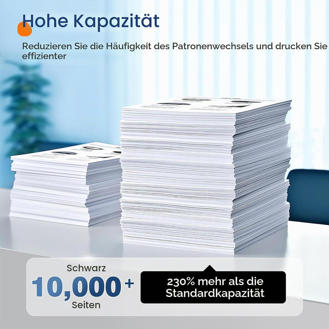 ColorKing (Mit Recycelter Chip) Kompatibel mit HP 59X (CF259X) Toner Schwarz mit Hoher Reichweite fü