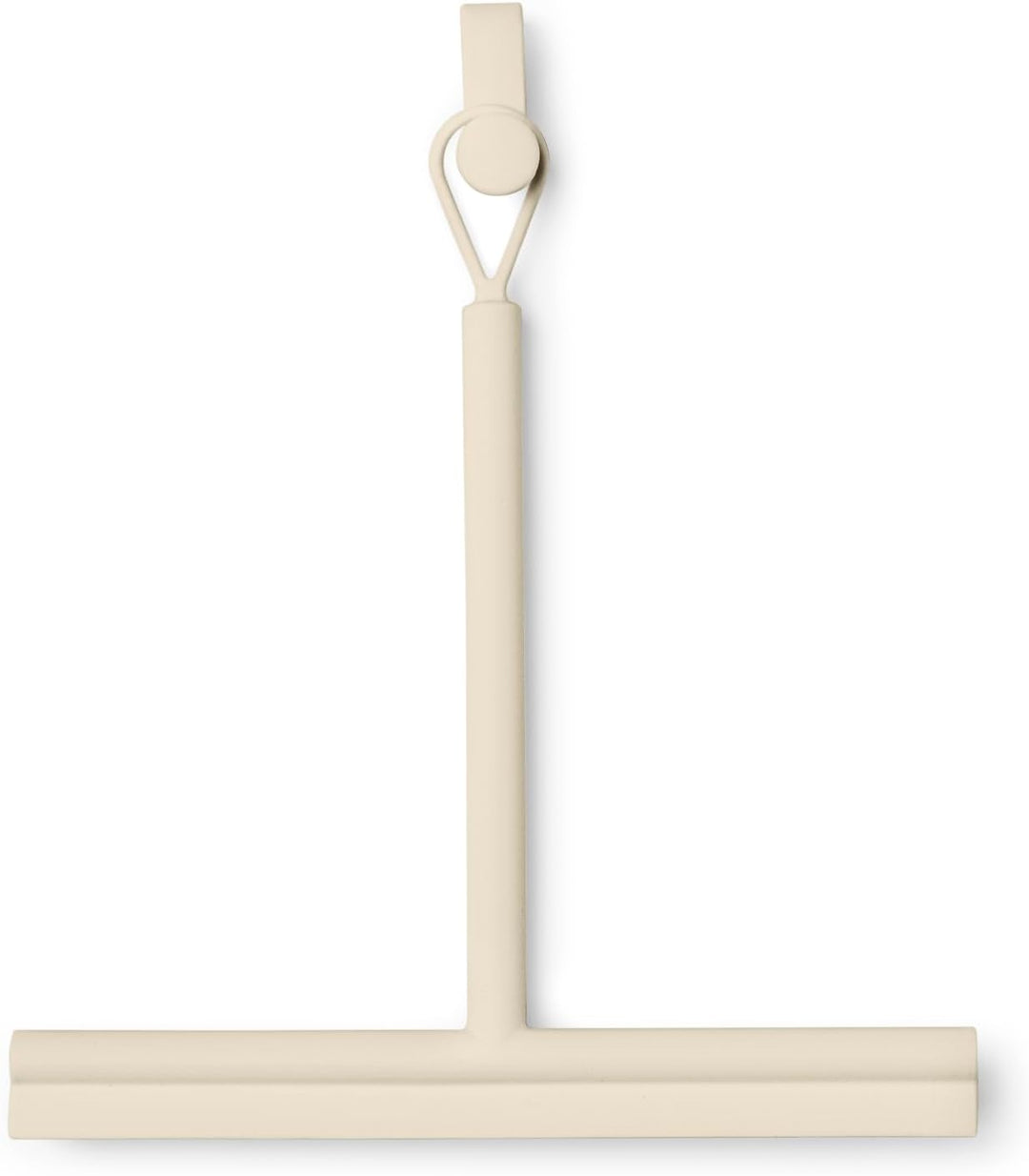 Brabantia - Renew Duschabzieher mit Türhaken - Silikonbürste & Reinigungswischer für Glas & Fliesen