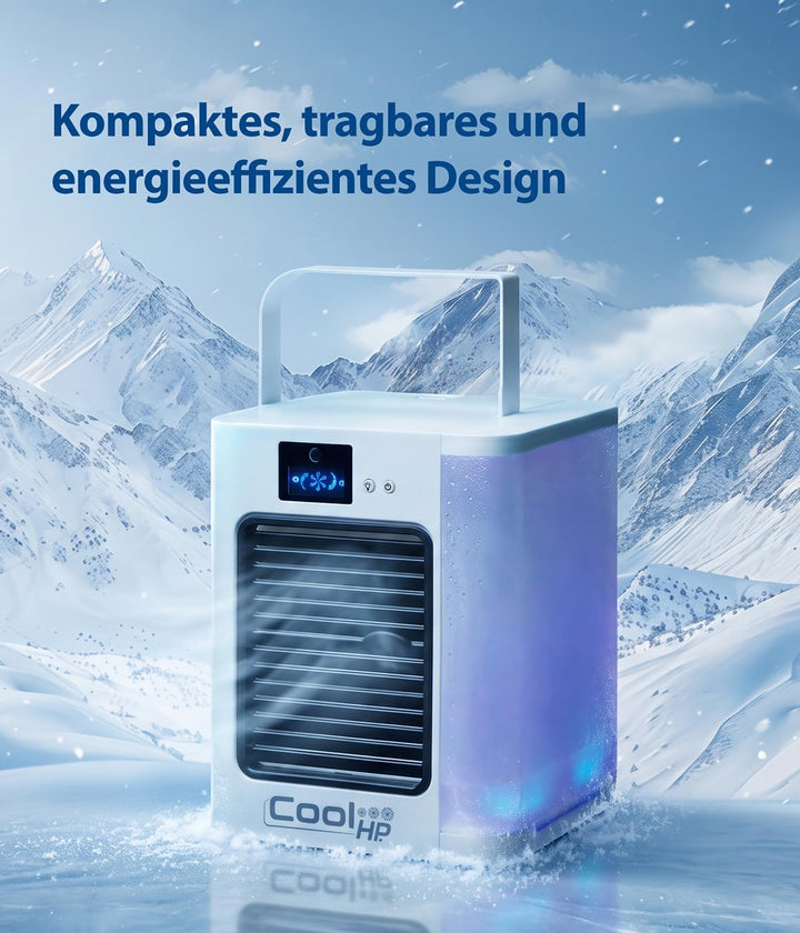 BEST DIRECT Coole Leistung As seen on TV Lufterfrischer Mini 3-stufiger Lüfter Mit Fernbedienung Luf
