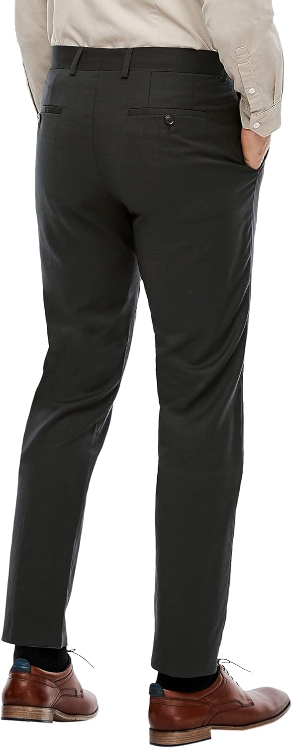 s.Oliver BLACK LABEL Herren Business-Hose 98 Anthrazit Grey, 98 Anthrazit Grey