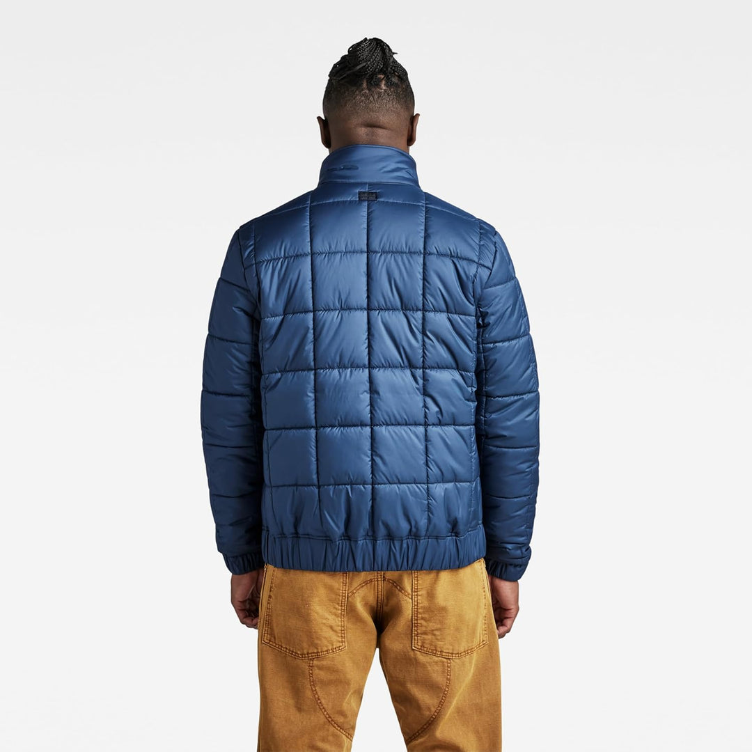 G-STAR Herren Meefic Quilted Jacke Jackets S Blau (luna blue D23965-B958-C630), S Blau (luna blue D2