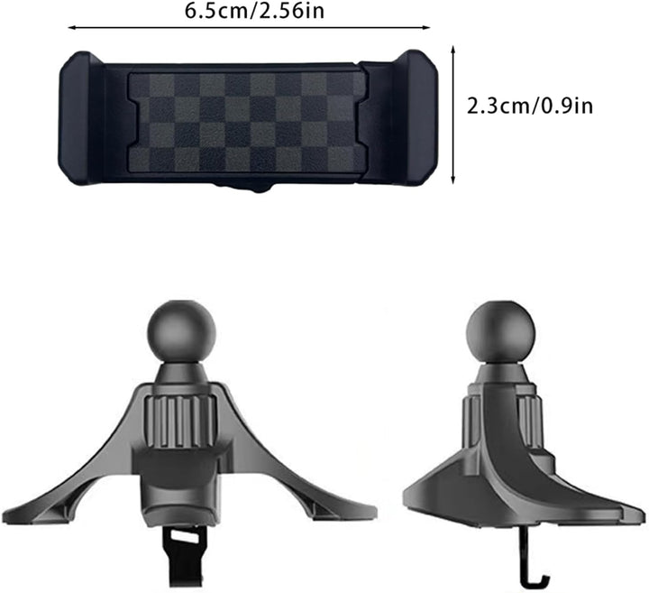 Auto Telefon Halter, Für Mini Cooper R50/R52/R53 Runde Luft Ventilation Telefon Halter für iPhone &amp;