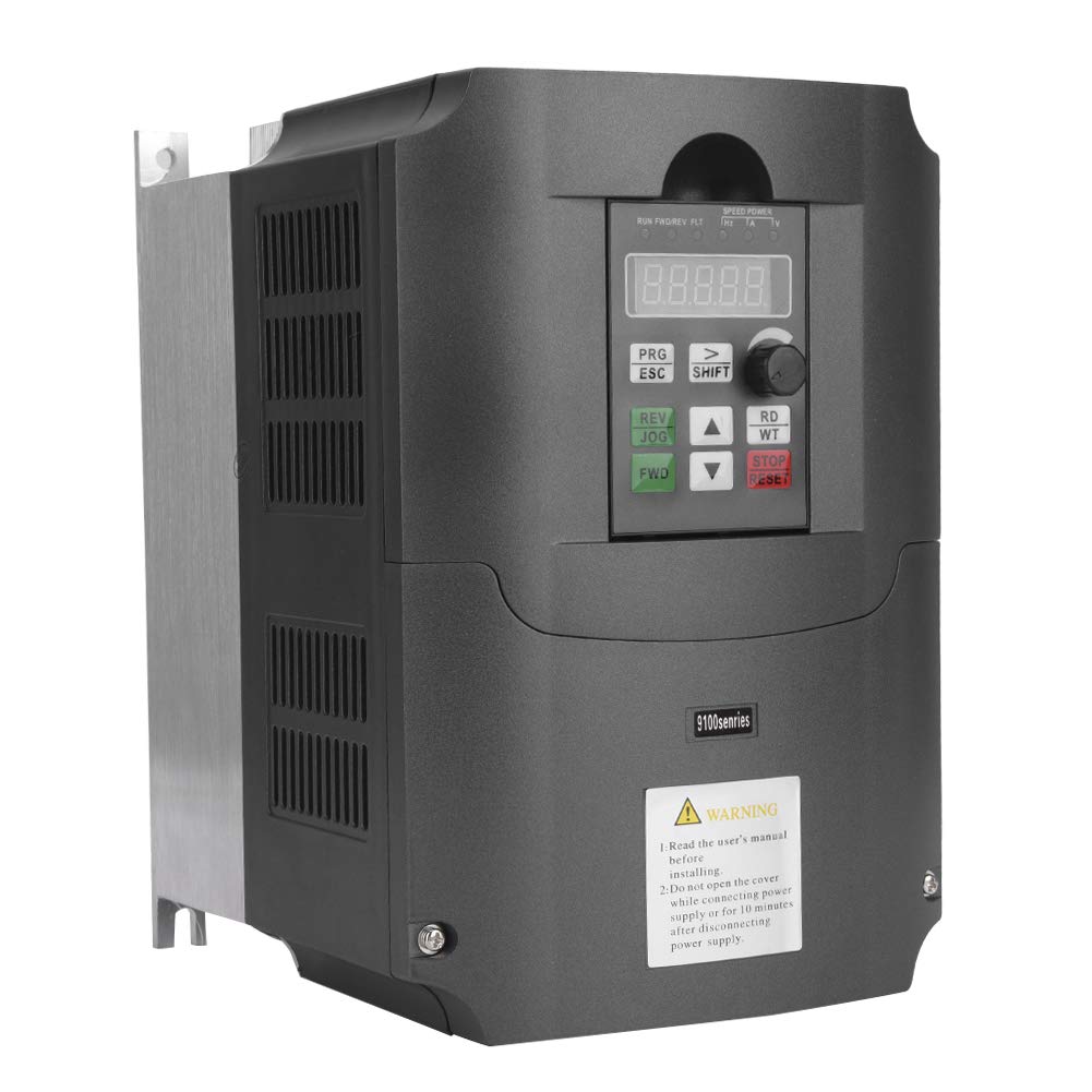 Frequenzumrichter, VFD 7,5 kW 220 V AC Einphaseneingang 3-Phasen 30 VAC Ausgang 7,5 kW, Boost Freque