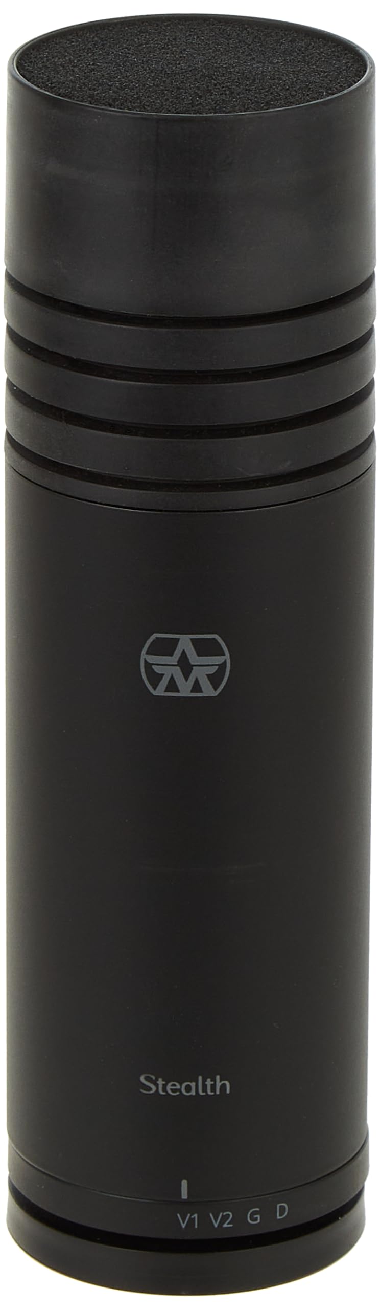 Aston Microphones Stealth Broadcast-Qualität Nieren-Kondensatormikrofon/Live-Mikrofon, Schwarz