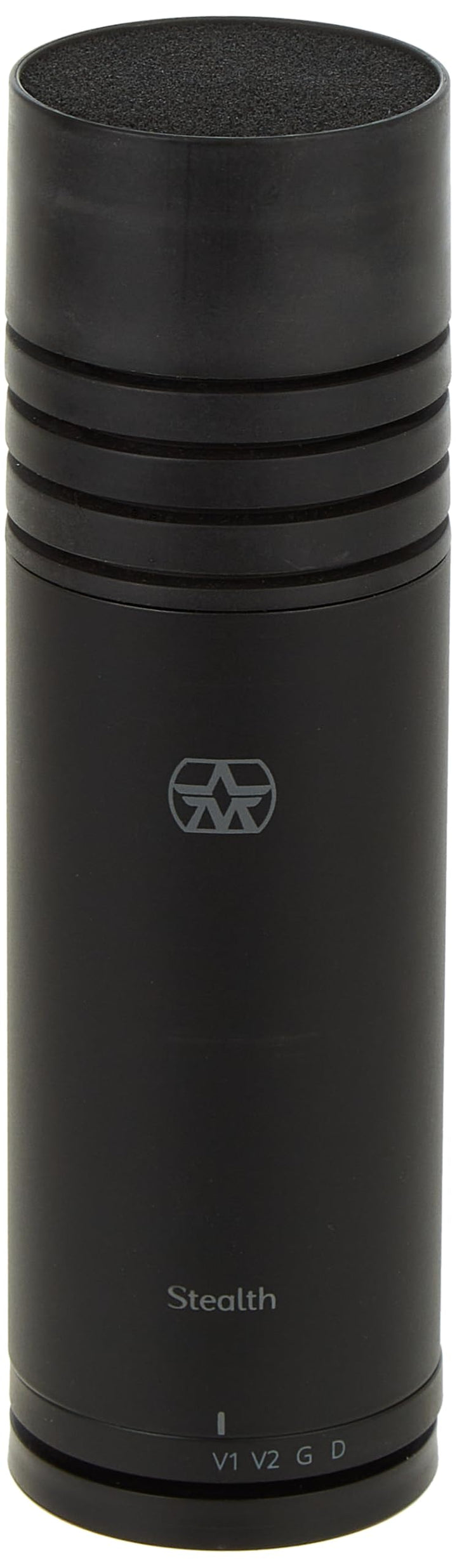 Aston Microphones Stealth Broadcast-Qualität Nieren-Kondensatormikrofon/Live-Mikrofon, Schwarz