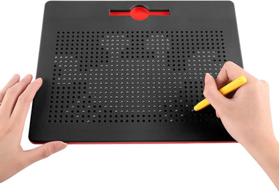 HONPHIER Kinder Zaubertafel Magnetische Zeichenbrett Reissbrett mit Stift Stahlkugel Tablet Abwischb