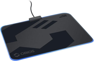 Speedlink ORIOS LED Gaming Mousepad - Gaming-Mauspad mit LED-beleuchtetem Rand - schwarz